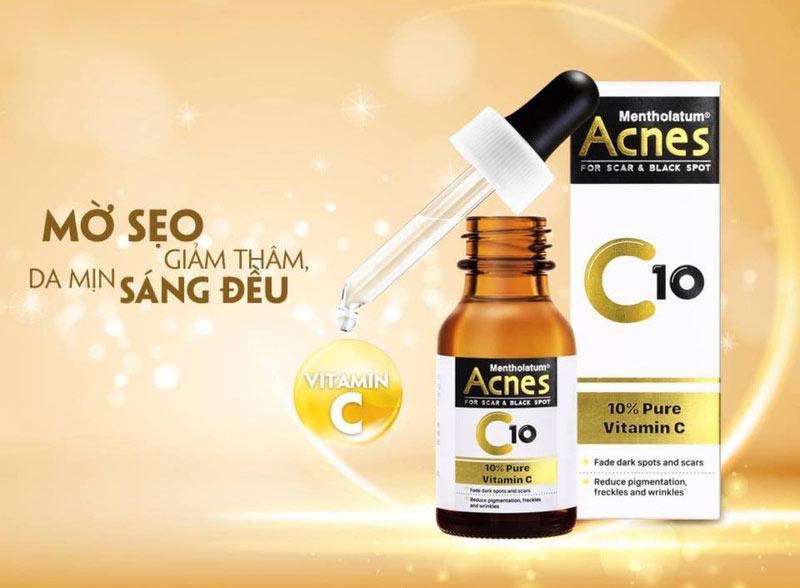Serum Acnes Vitamin C Làm Mờ Sẹo & Vết Thâm 15ml