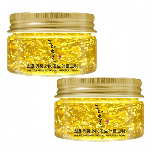 Kem Dưỡng Lebelage Hee Yul Premium 24k Gold Ampoule Cream 70g