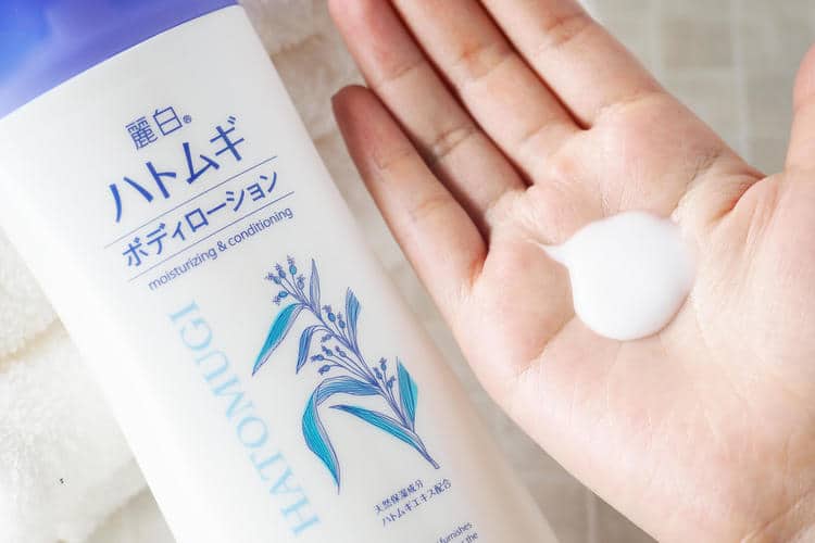 Sữa Dưỡng Thể Hatomugi Reihaku Body Lotion Ban Đêm 250g