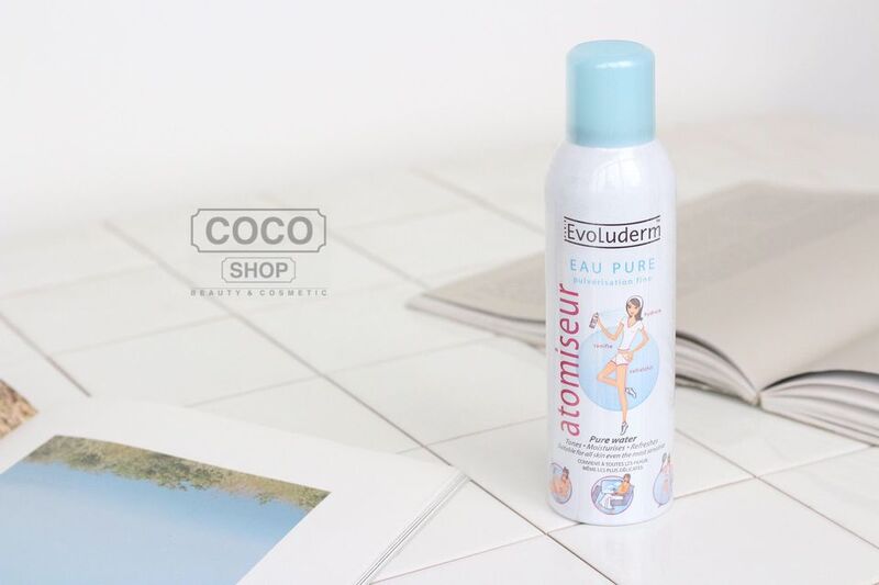 Xịt Khoáng Evoluderm pháp 400ml -XT