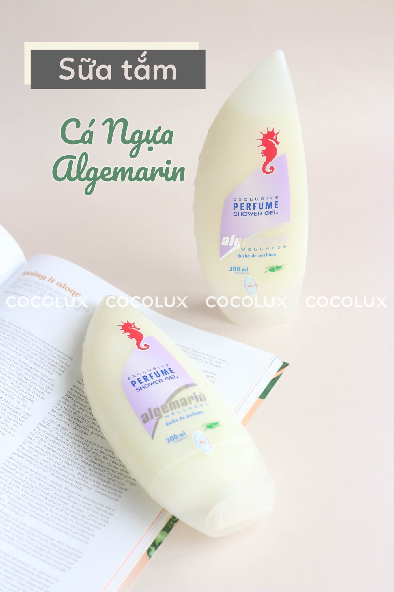 Sữa Tắm Algemarin Perfume Shower Gel Cá Ngựa Đức 300ml