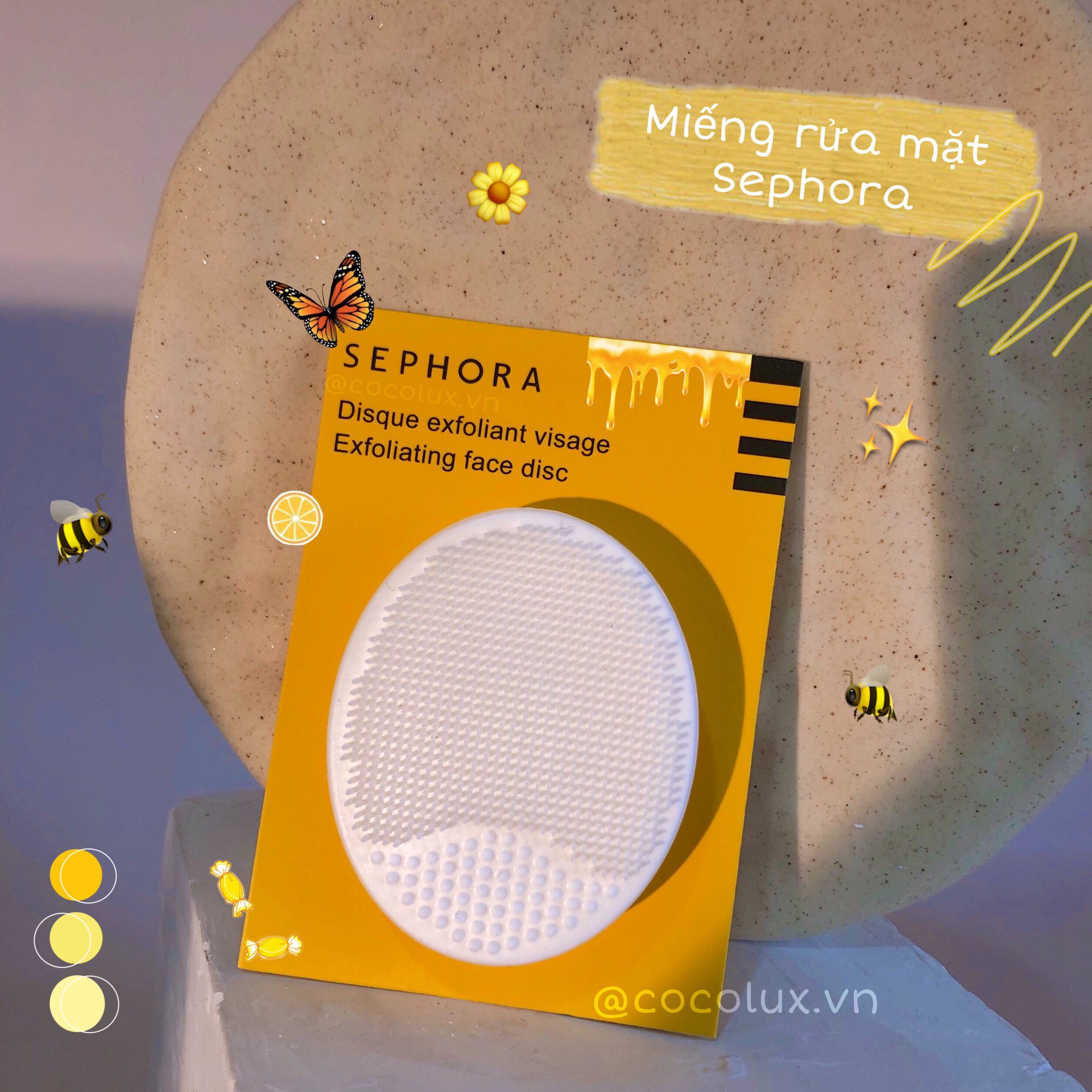 Miếng Rửa Mặt Silicone Sephora