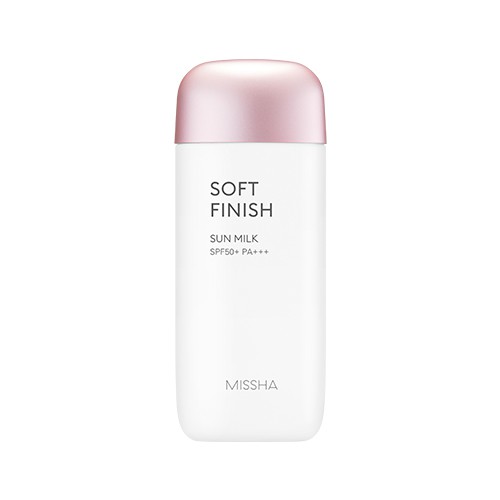 Sữa Chống Nắng Missha Soft Finish Sun Milk SPF50+ PA+++ Hồng 70ml