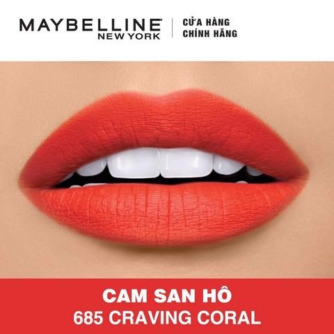 Son Thỏi Maybelline Color Sensational Mịn Lì  - 685 Caring Coral