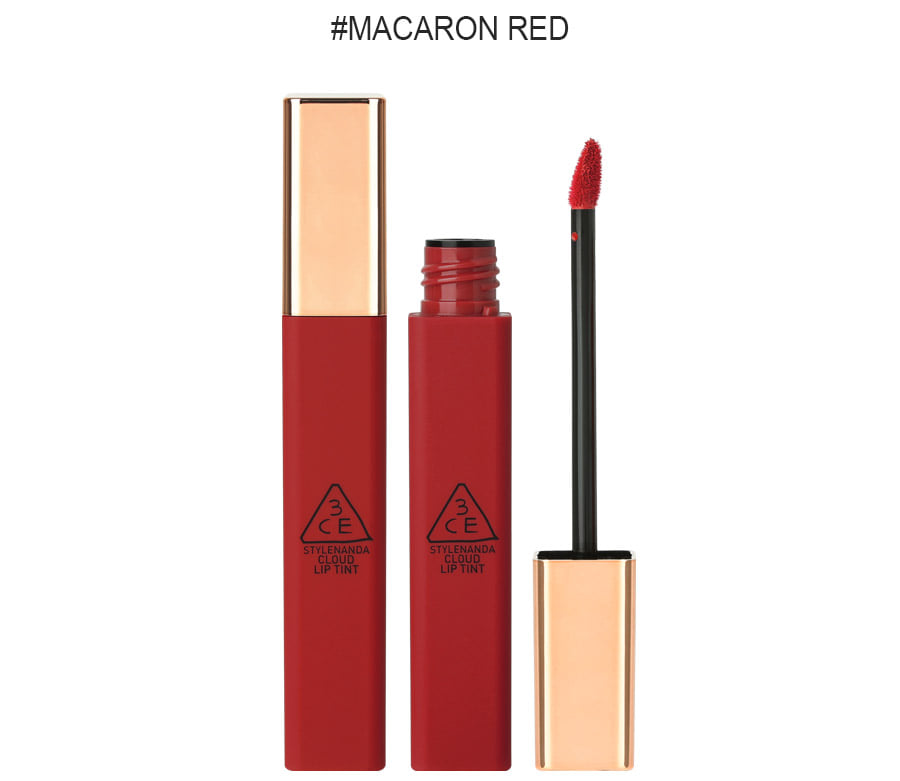 Son Kem 3CE Cloud Lip Tint - Macaron Red 4g