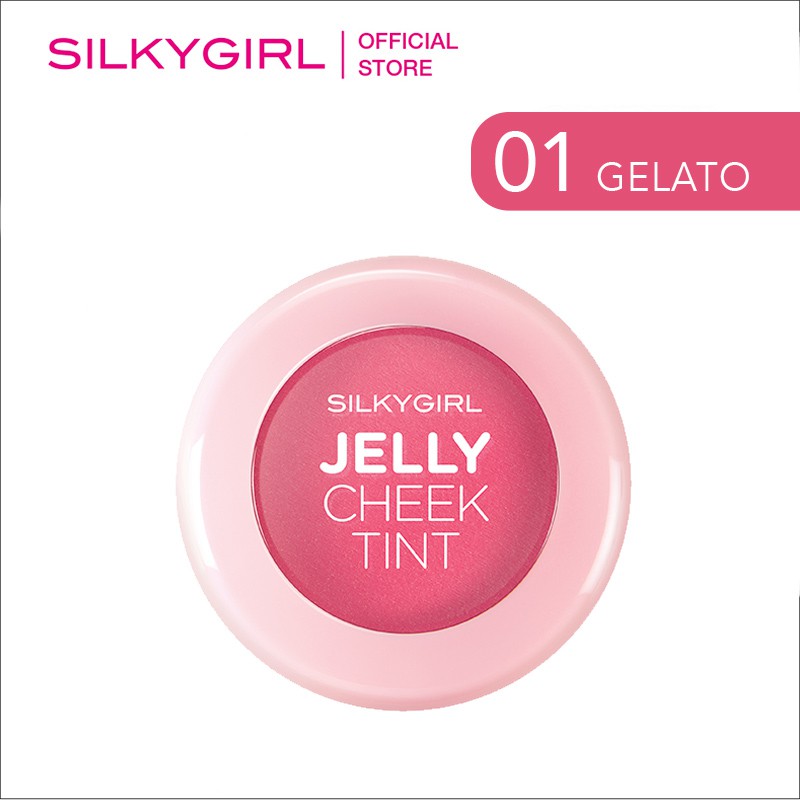 Phấn Má Silkygirl Jelly Cheek Tint Dạng Thạch 3g - 01 Gelato