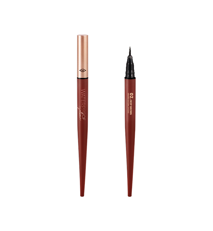 Bút Kẻ Mắt Vacosi Dạng Nước Siêu Lì - 02 Deep Brown