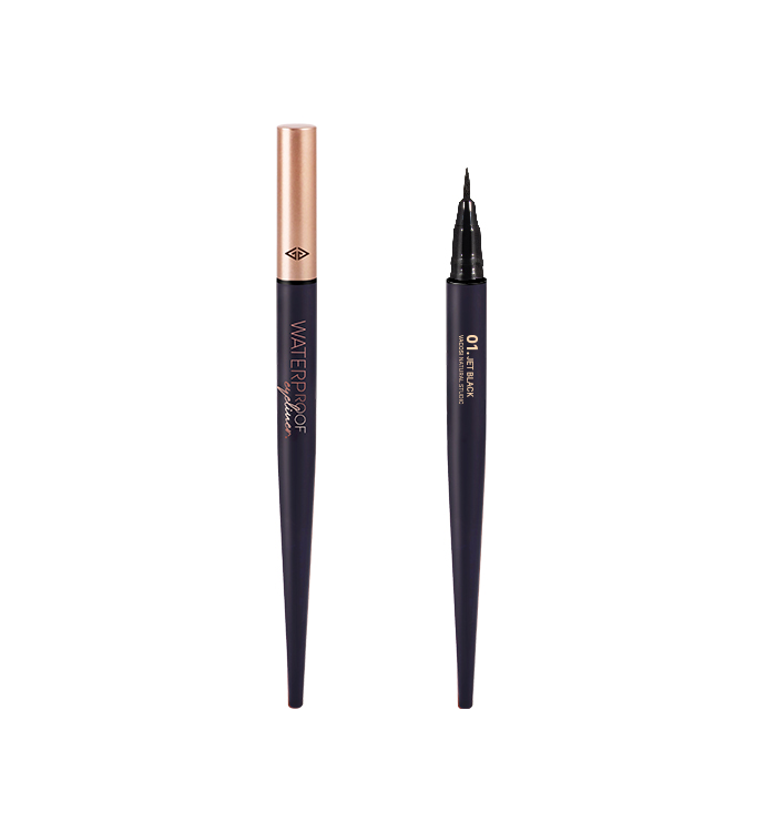 Bút Kẻ Mắt Vacosi Dạng Nước Siêu Lì - 01 Jet Black