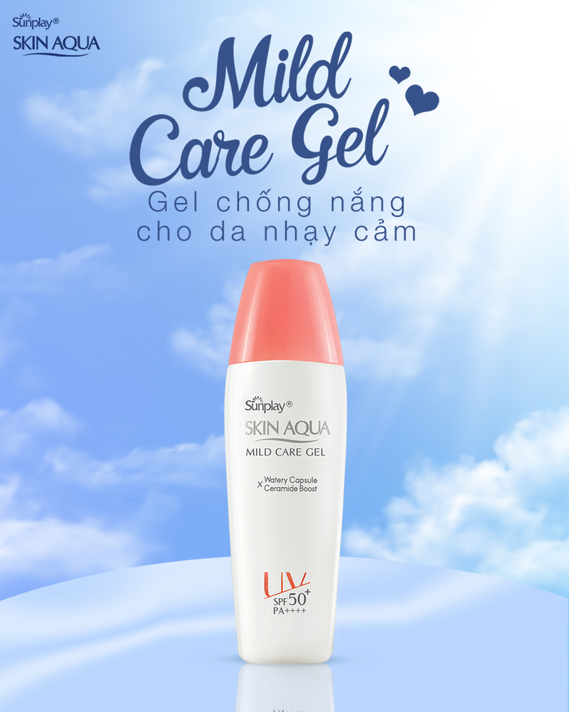 Gel Chống Nắng Sunplay Skin Aqua Mild Care Gel Cho Da Nhạy Cảm 25g