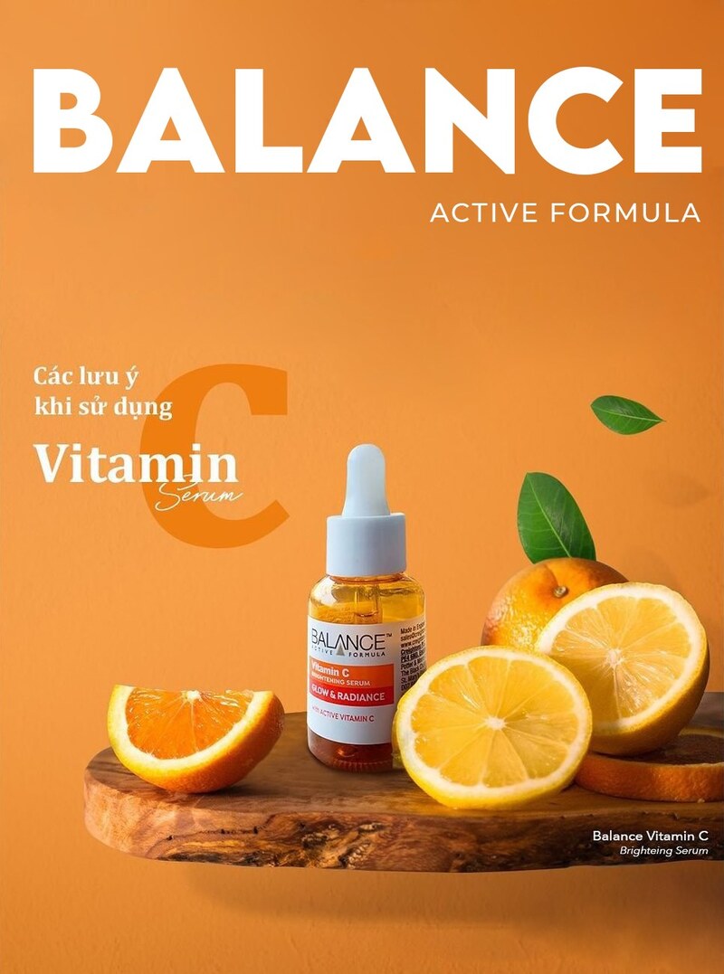 Serum Balance Vitamin C Brightening Serum Glow & Radiance 30ml
