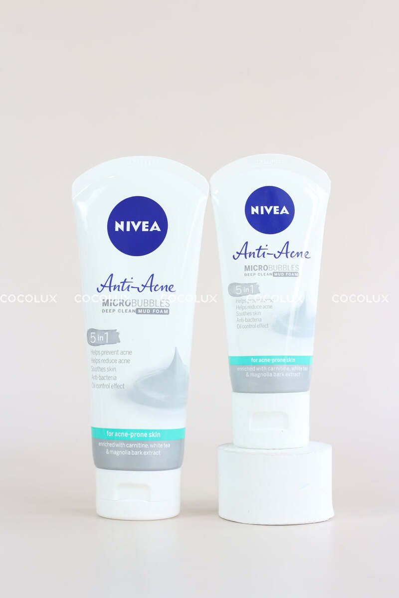 Sữa Rửa Mặt Nivea Nữ Anti-Acne Khoáng Chất Ngừa Mụn 100g