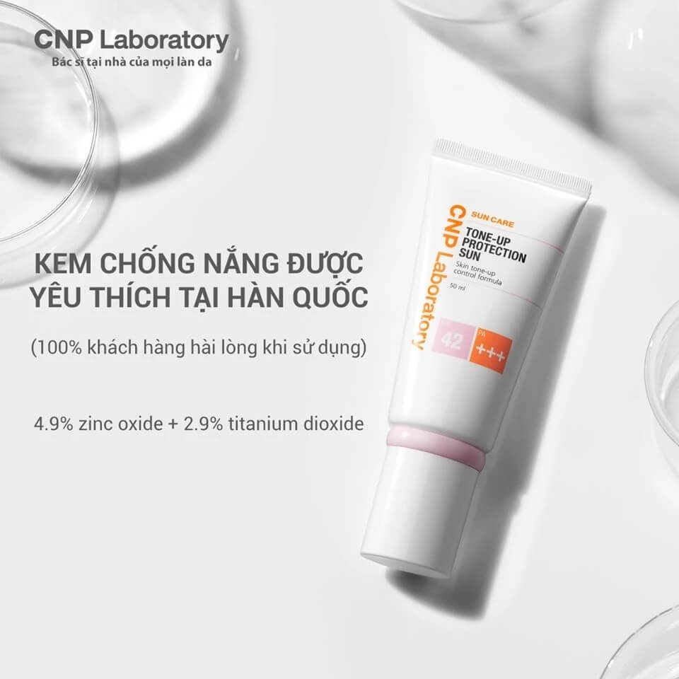Kem Chống Nắng CNP Laboratory Tone Up Protection Sun 50ml