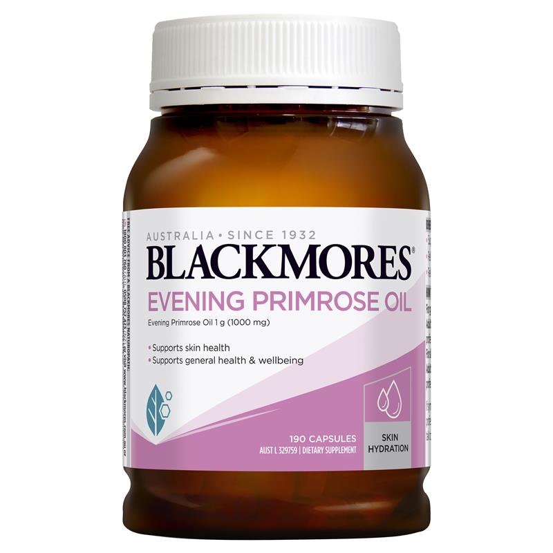 Viên Uống Blackmores Evening Primrose Oil Tinh Dầu Hoa Anh Thảo 190 PCS