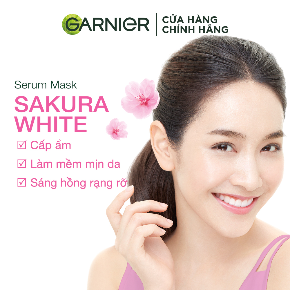 Mặt Nạ Garnier Hoa Sakura 28g
