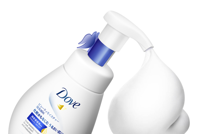 Sữa Rửa Mặt Dove Tinh Chất Serum Cấp Ẩm Cho Da Mềm Mượt 160ml