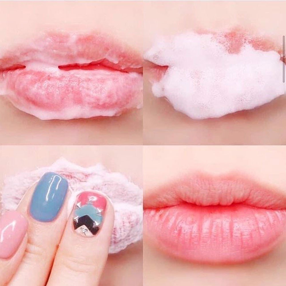 Tẩy Tế Bào Chết Môi Bubi Bubi Bubble Lip Scrub Sủi Bọt MC 10ml