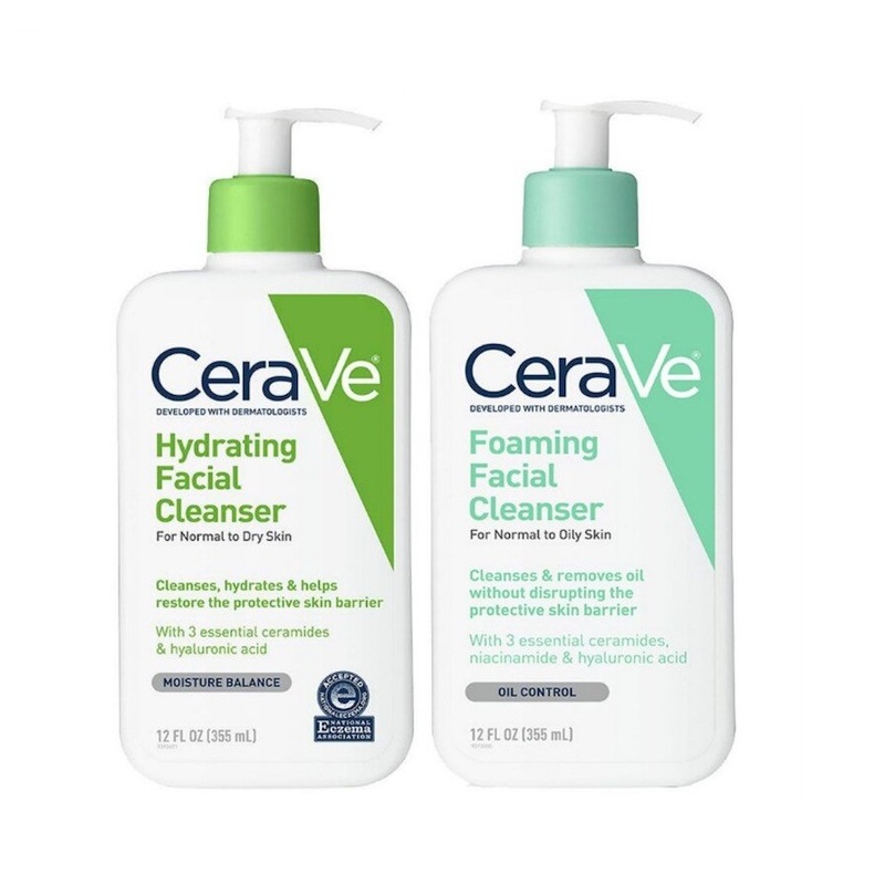 Sữa rửa mặt Cerave Foaming Facial Cleanser 355ml