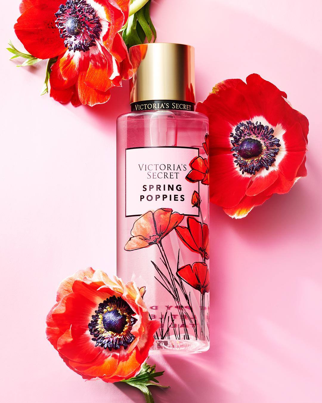 Xịt Thơm Body Victoria's Secret - Spring Poppies 250ml