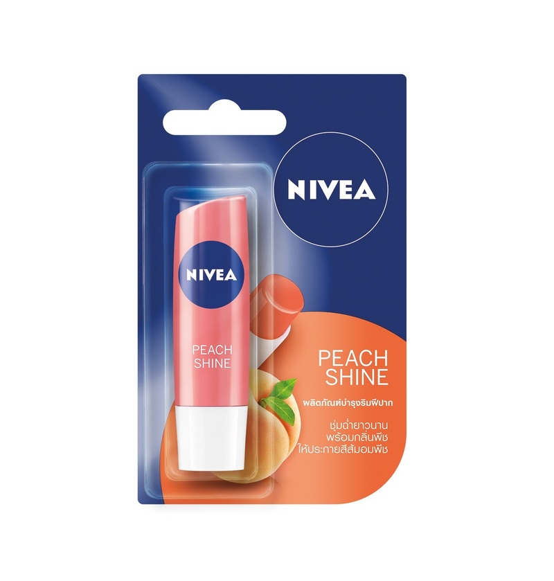 Son Dưỡng Nivea Dưỡng Ẩm Hương Đào 4.8g