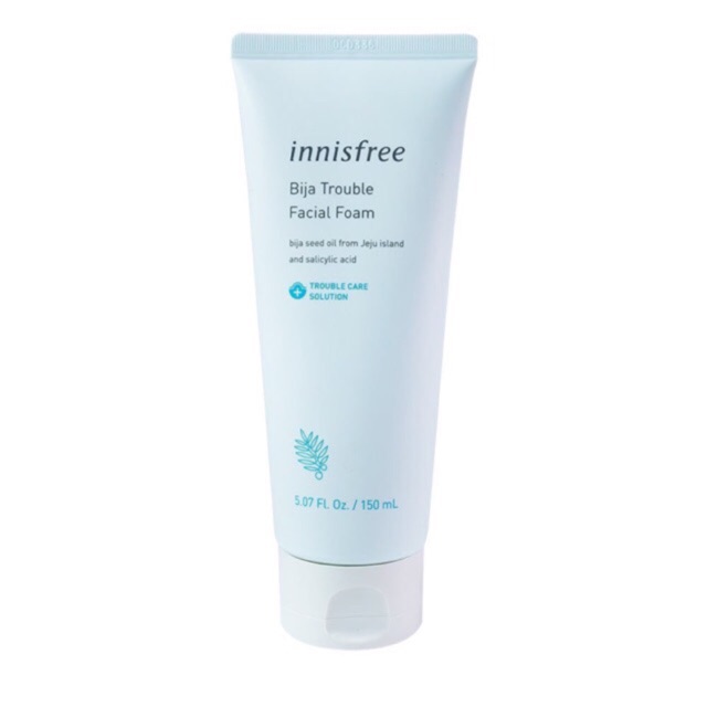 Sữa Rửa Mặt Innisfree Trị Mụn Bija Trouble Facial Foam