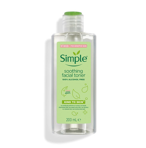 Toner Simple Soothing Facial Toner Kind To Skin 200ml