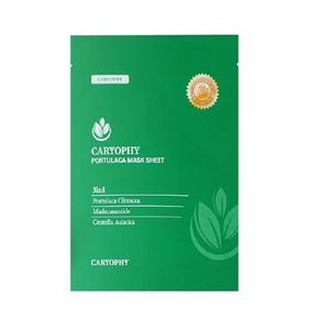 Mặt Nạ Caryophy Portulaca Mask Sheet Giảm Mụn, Mờ Thâm & Dưỡng Da Ẩm Mịn 22g