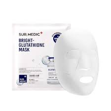 Mặt Nạ Sur.Medic+ Bright Glutathione Mask Dưỡng Trắng New 30g 1 PCS 