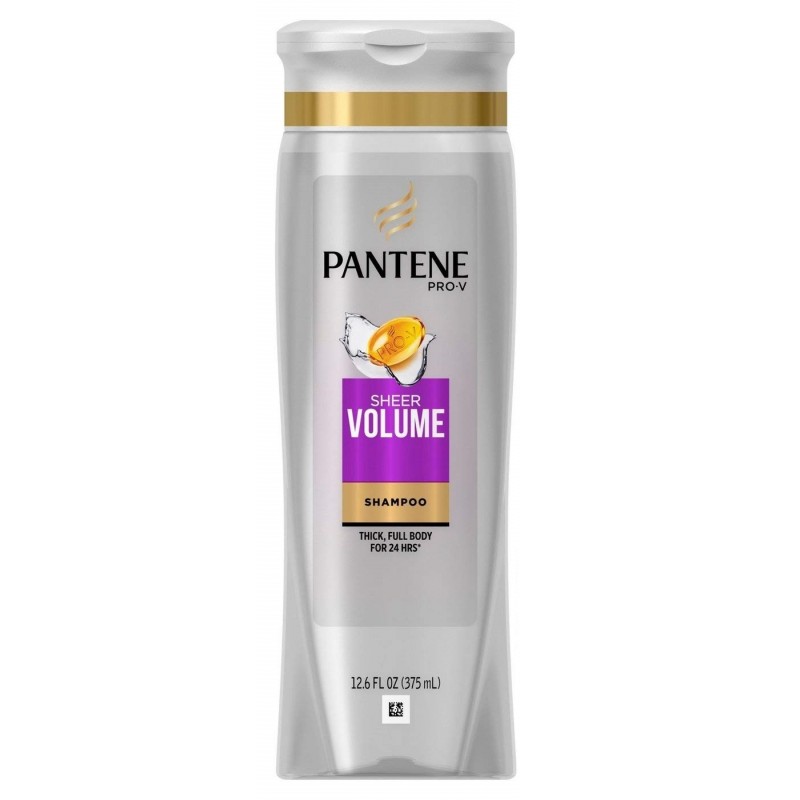 Dầu Gội Pantene Pro V Sheer Volume Shampoo Làm Dày & Bồng Bềnh Tóc 375ml