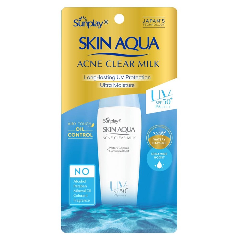 Sữa chống nắng Sunplay Skin Aqua Acne Clear Milk 25g