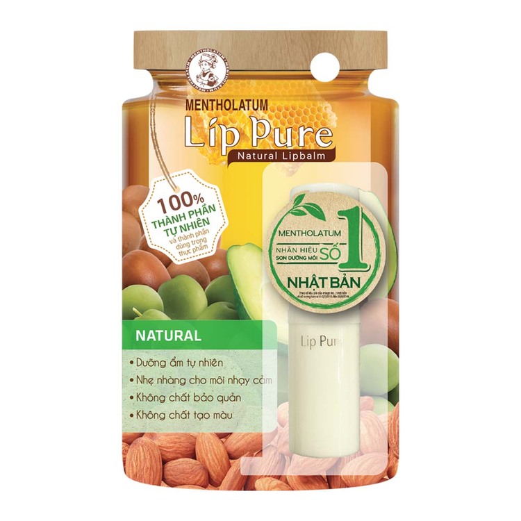 Son Dưỡng Líp Pure Không Mùi 4g