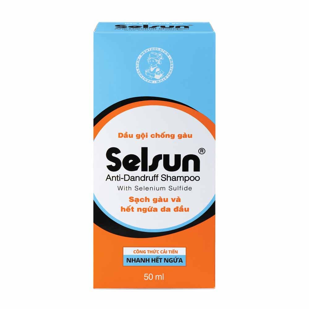 Dầu Gội Selsun Chứa 1% Selenium Sulfide Ngăn Ngừa Gàu & Ngứa 50ml