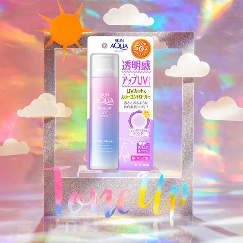 Xịt Chống Nắng Skin Aqua Tone Up UV Spray SPF 50+ PA++++ 70g