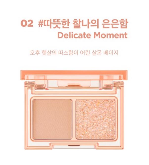 Phấn Mắt Lilybyred Little Bitty Moment Shadow - #02 (Hộp)
