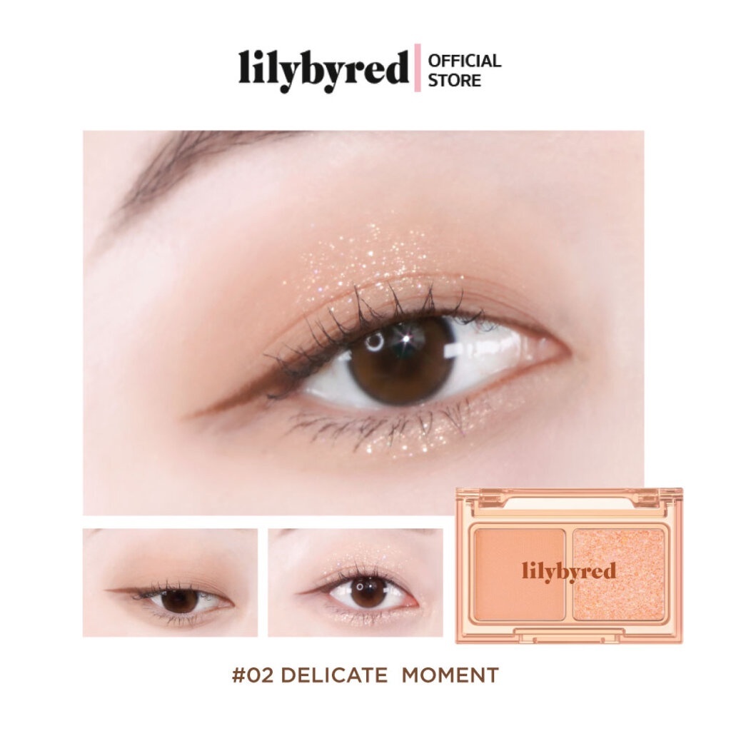 Phấn Mắt Lilybyred Little Bitty Moment Shadow - #02 (Hộp)