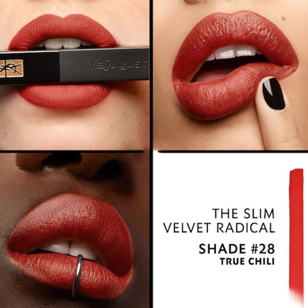 Son Thỏi YSL Rouge Pur Couture The Slim 28 True Chili