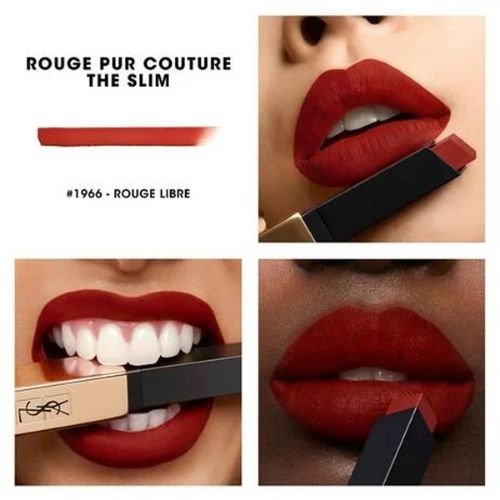 Son Thỏi YSL Rouge Pur Couture The Slim 1966 Rouge Libre