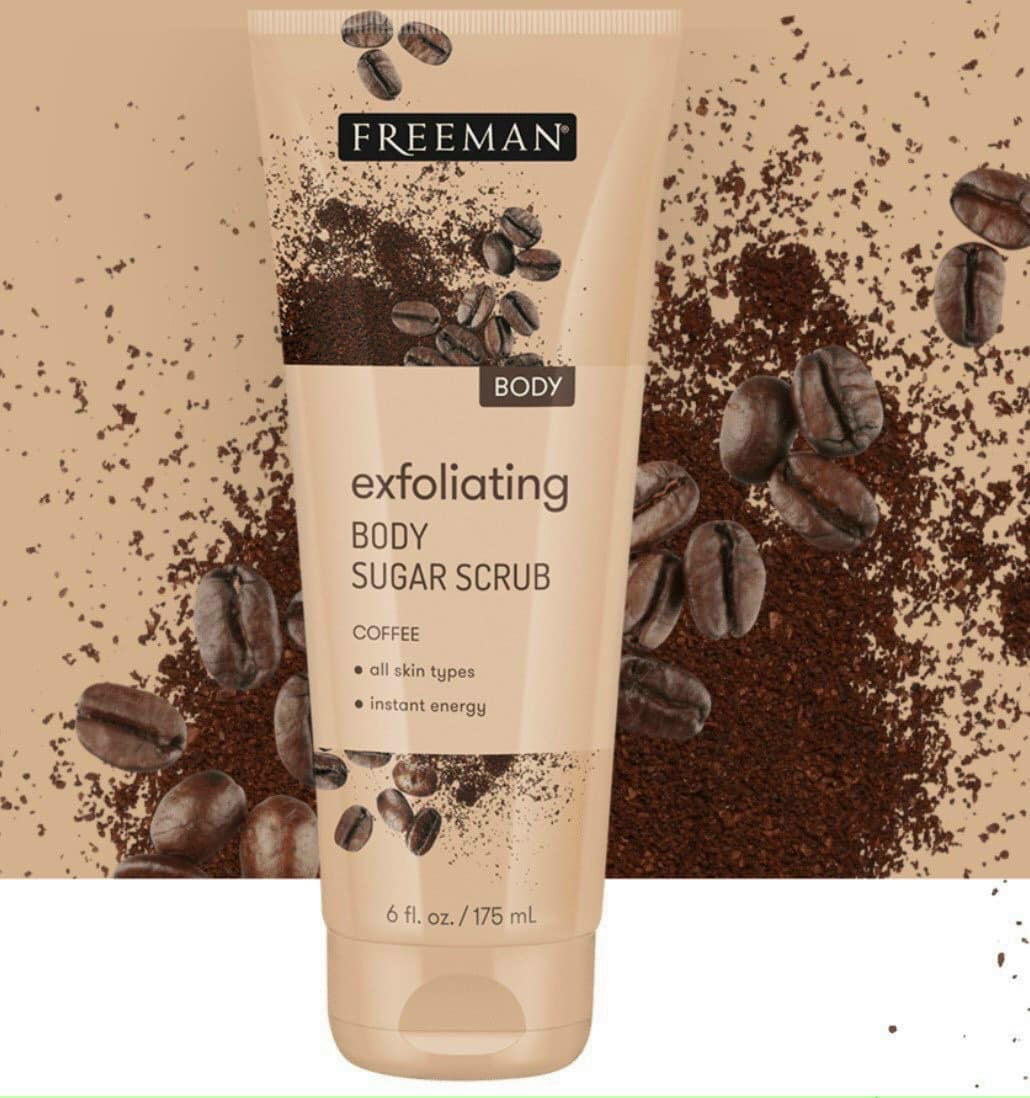 Tẩy Tế Bào Chết Body Freeman Exfoliating Coffee Body Sugar Scrub Hương Cà Phê 175ml
