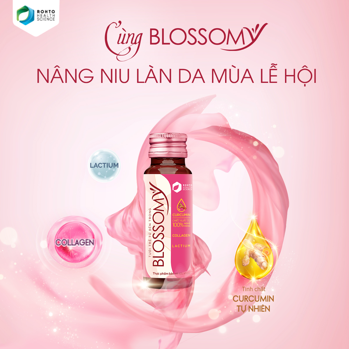 Nước Uống Blossomy 50ml 3 PCS 