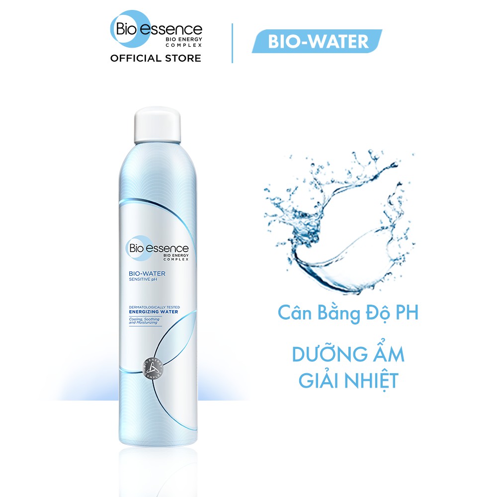 Xịt Khoáng Bio-essence Bio-Water Energizing Water Dưỡng Da Ẩm Mịn 300ml