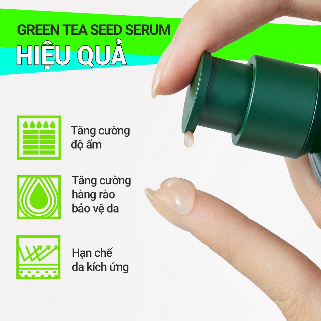 Tinh Chất Innisfree Green Tea Seed Serum Trà Xanh Dưỡng Ẩm 80ml