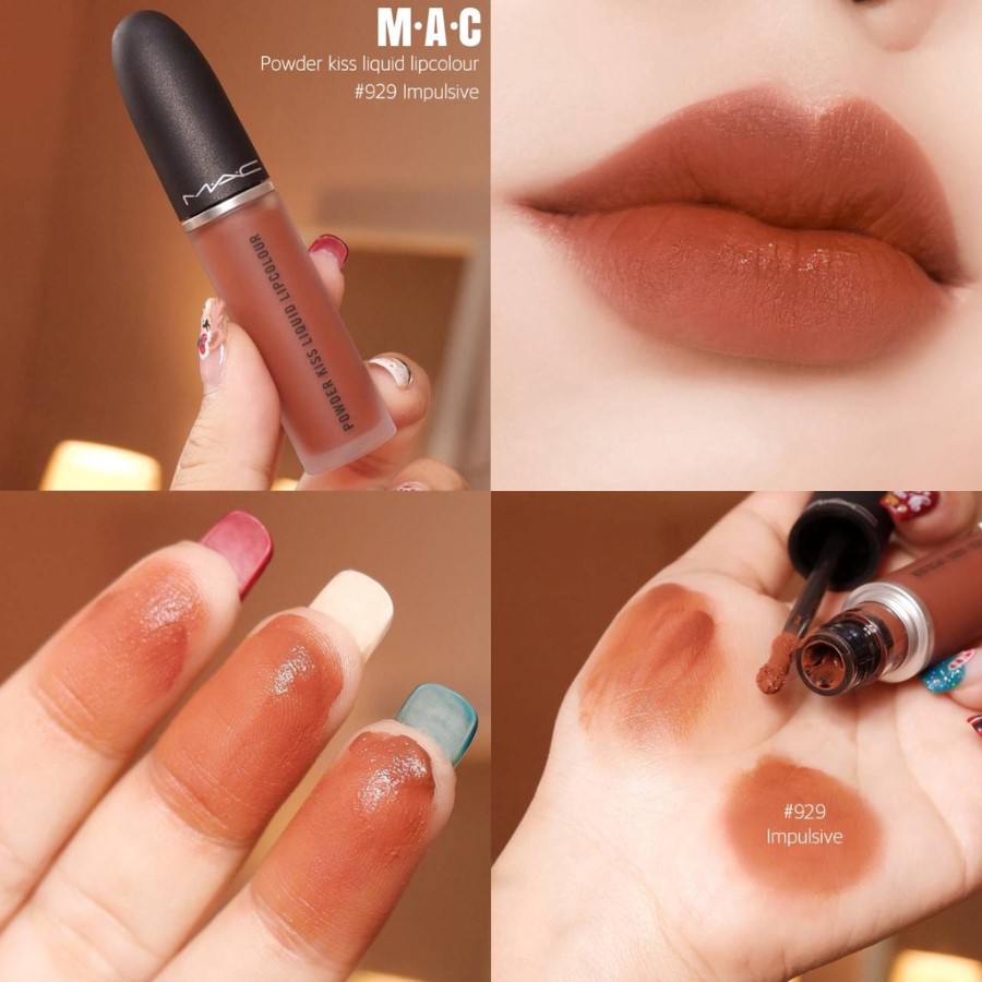 Son Kem MAC Powder Kiss Liquid Lipcolour 979 Impulsive 5ml