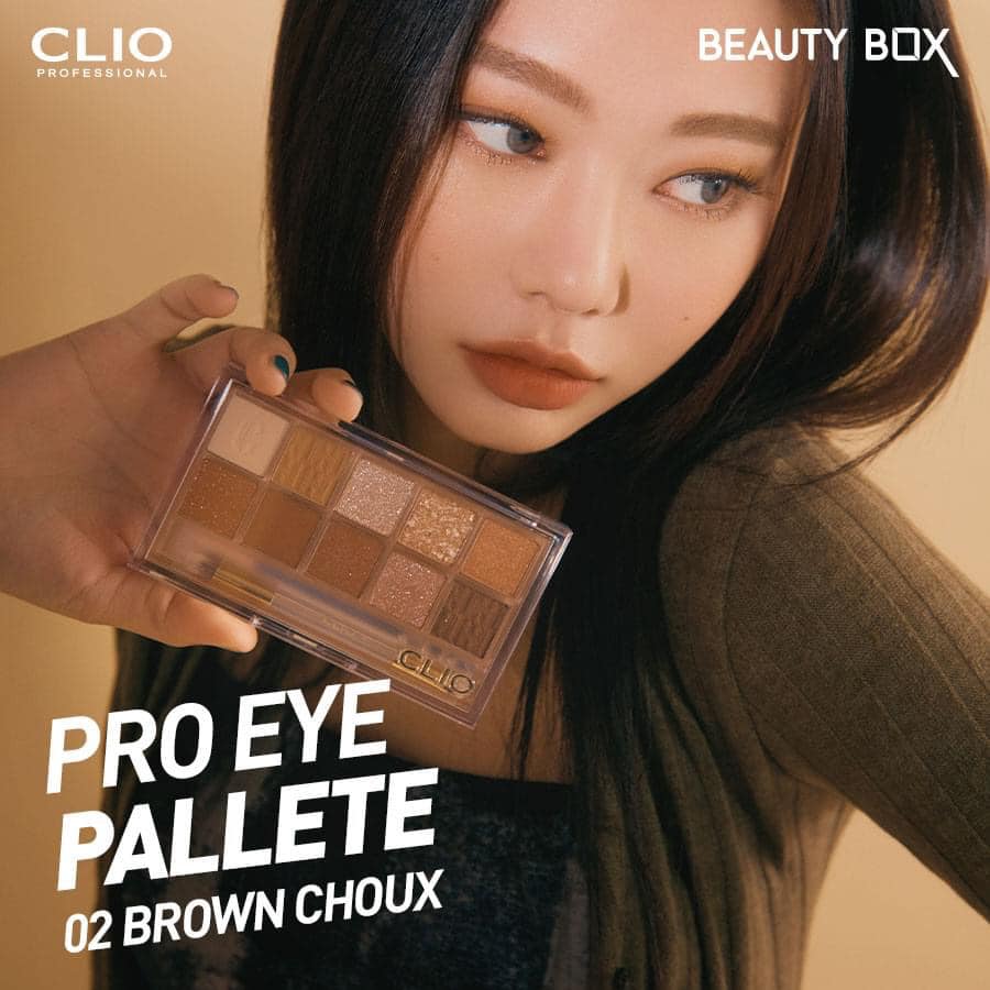 Phấn Mắt CLIO Pro Eye Palette 02 Brown Choux 10 ô