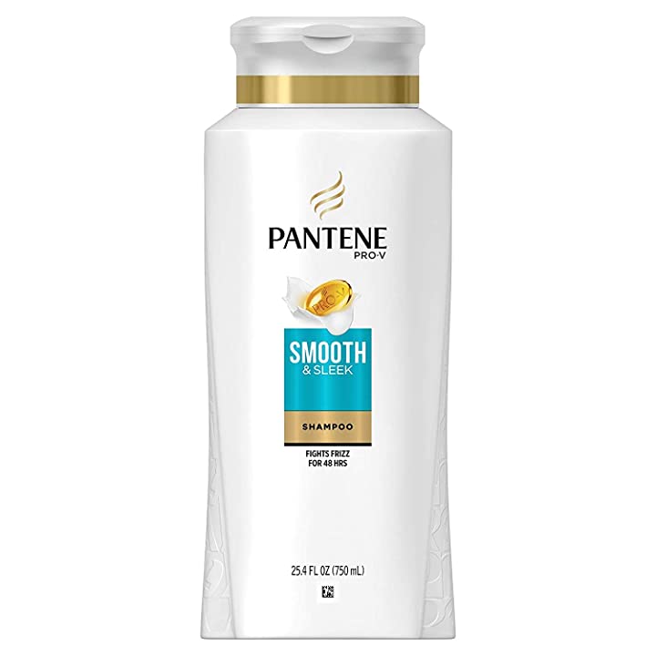 Dầu Gội Pantene Pro-V Smooth Sleek Shampoo Giúp Tóc Suôn Mượt 750ml