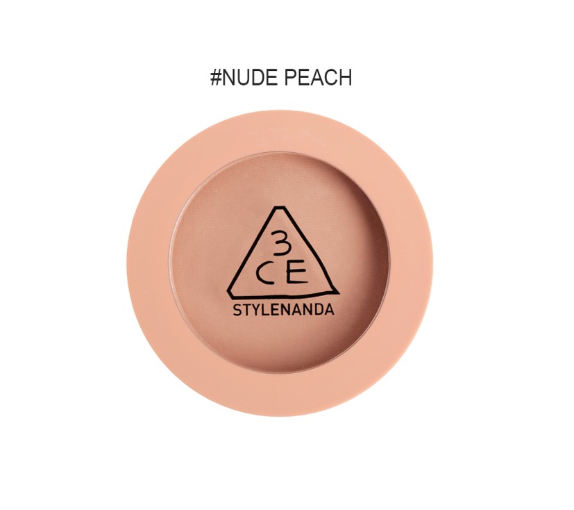 Phấn Má 3CE Mood Recipe Face Blush Nude Peach