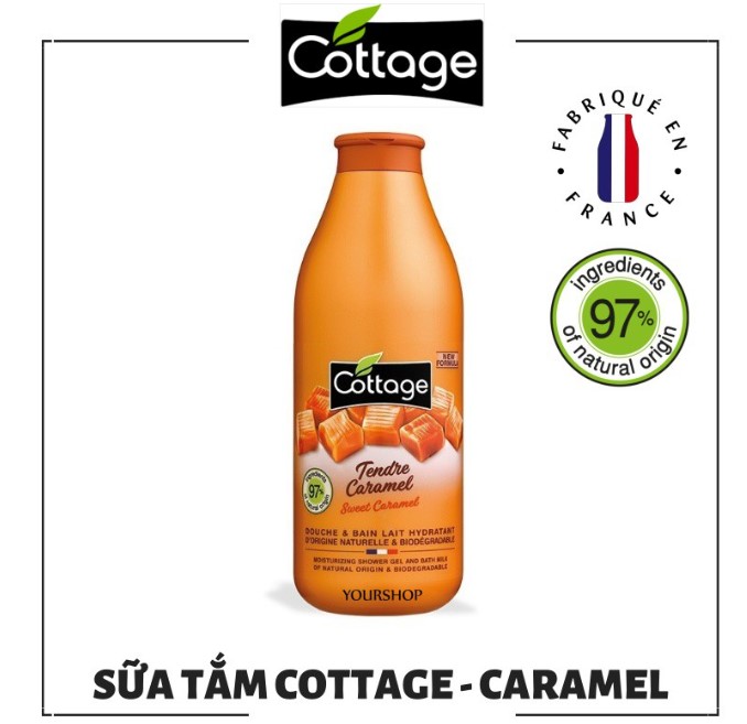 Sữa tắm Cottage #Caramel