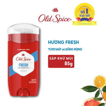 Sáp Khử Mùi Old Spice Hương Fresh Tươi Mát 85g