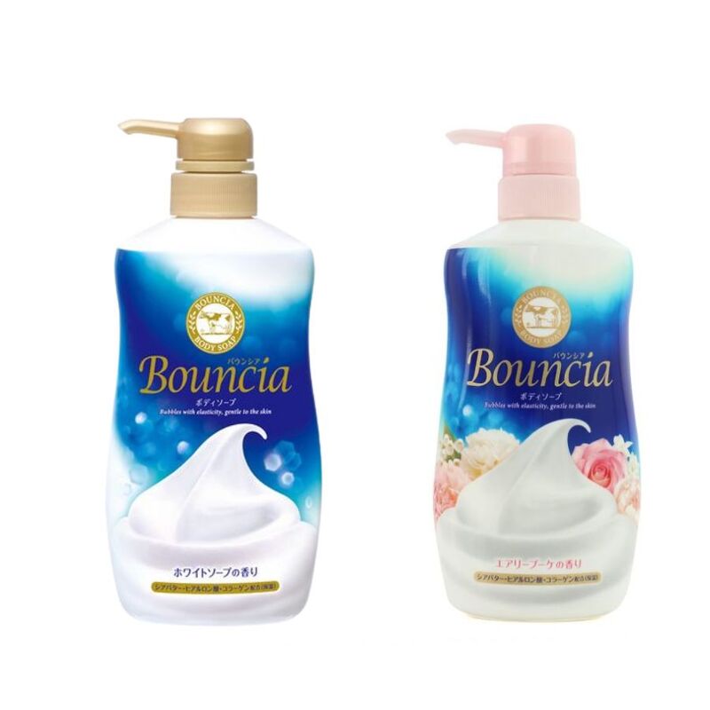 Sữa Tắm Cow Bouncia Body Soap - Hương Hoa Hồng 500ml