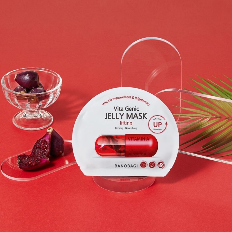Mặt Nạ Banobagi Vita Genic Jelly Mask - Lifting Đỏ 1 PCS 