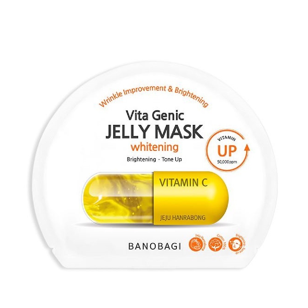 Mặt Nạ Banobagi Vita Genic Jelly Mask - Whitening Vàng 1 PCS