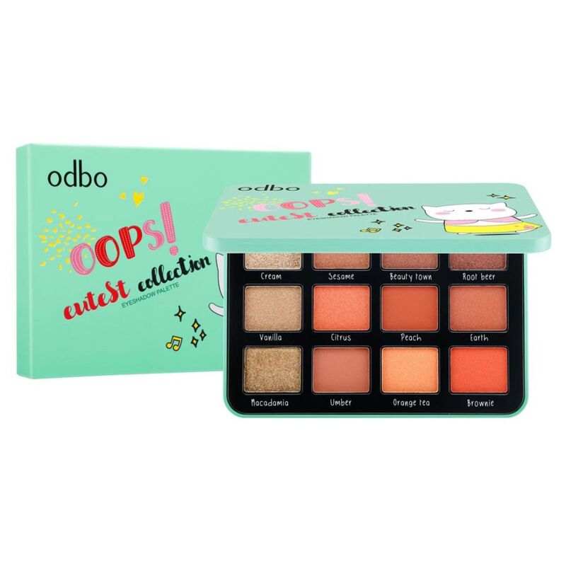 Phấn Mắt 12 Ô Odbo Oops Cutest Collection OD212 - 02
